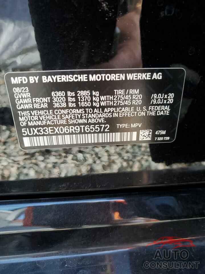 BMW X6 2024 - 5UX33EX06R9T65572