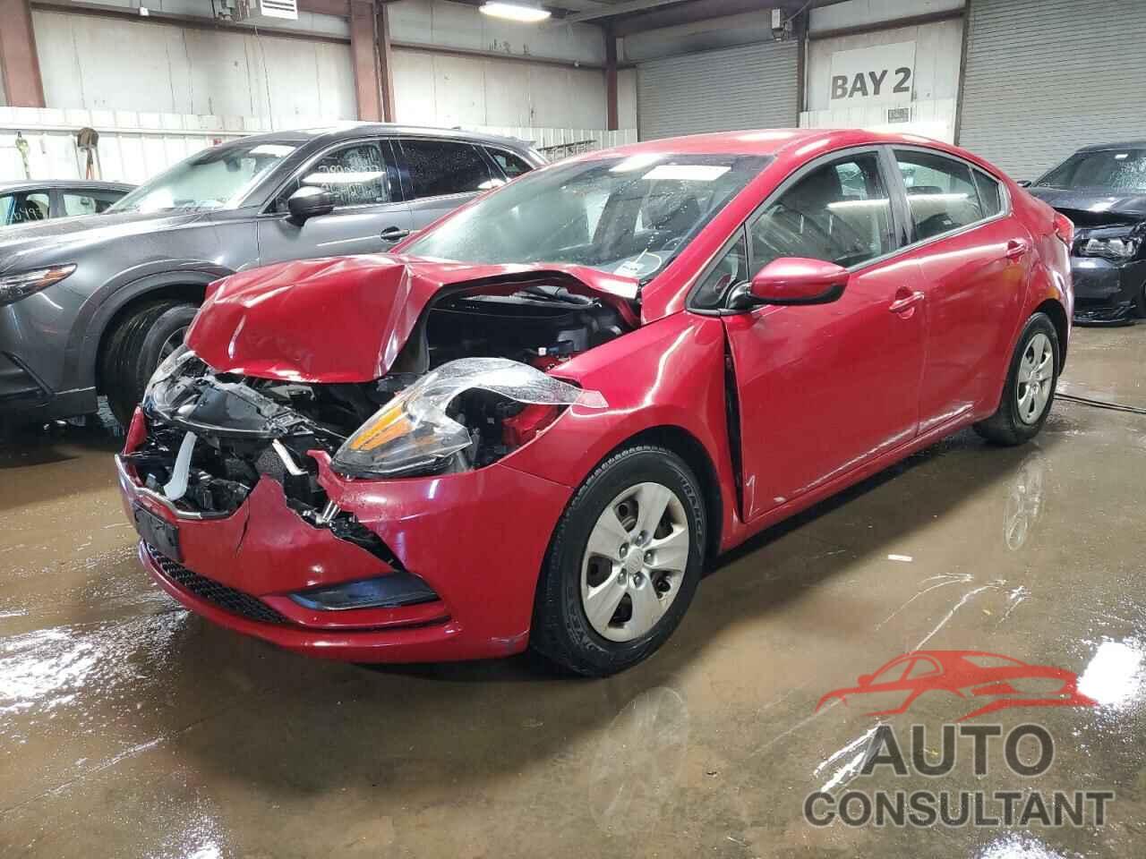 KIA FORTE 2016 - KNAFK4A65G5496163