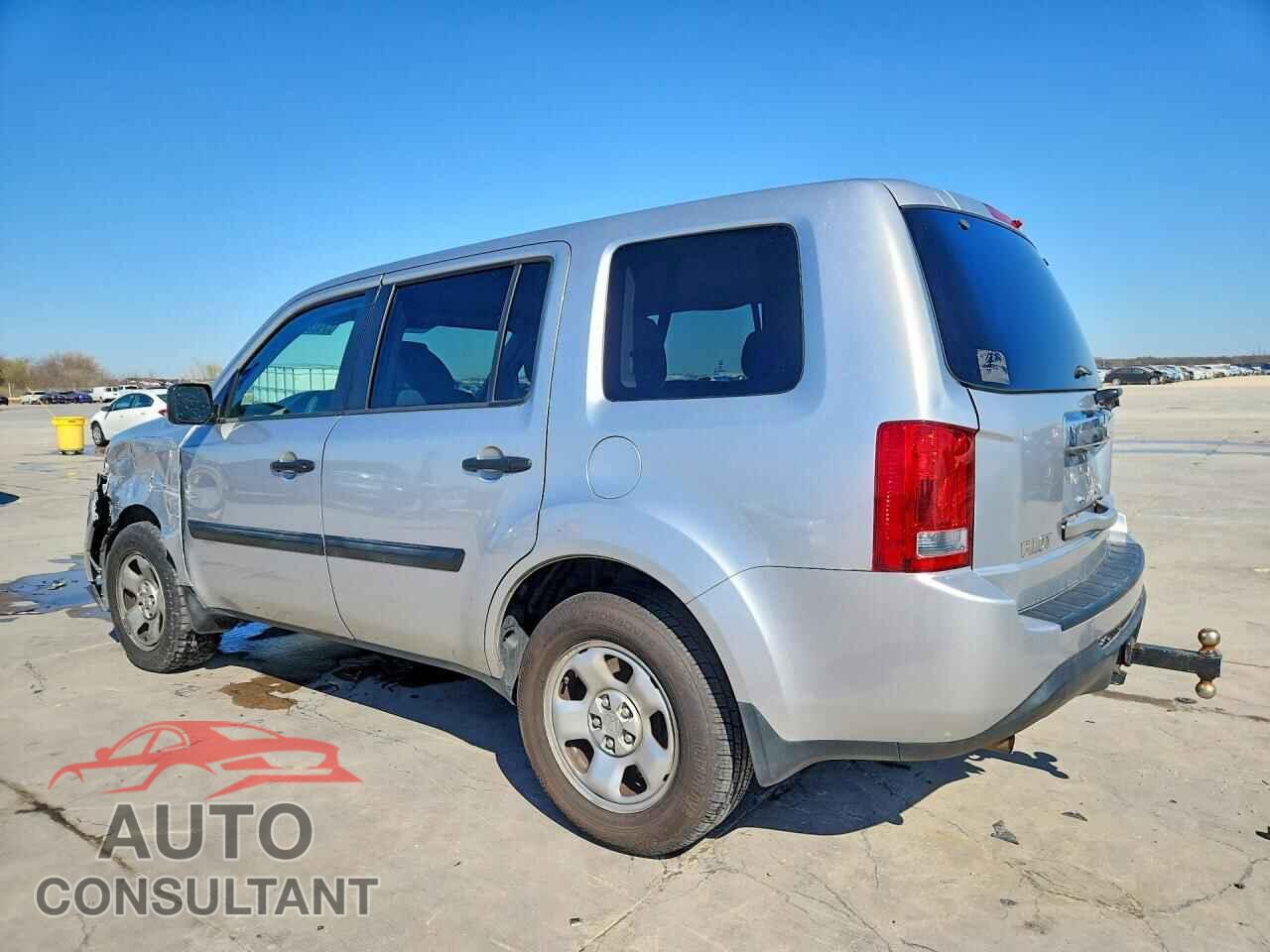 HONDA PILOT 2013 - 5FNYF4H21DB001034