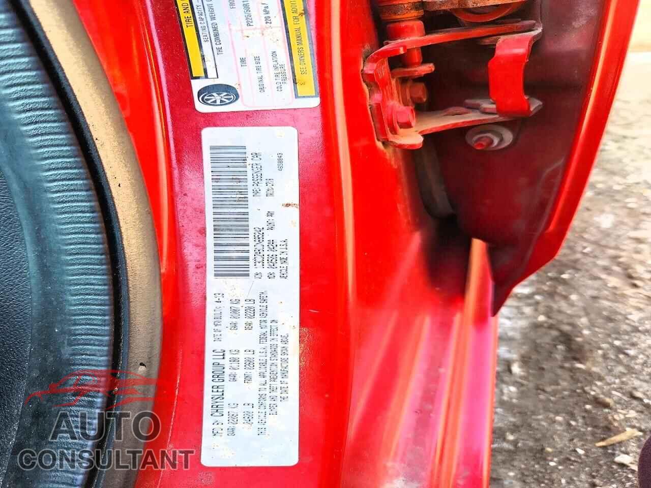 DODGE AVENGER 2013 - 1C3CDZAB1DN685242