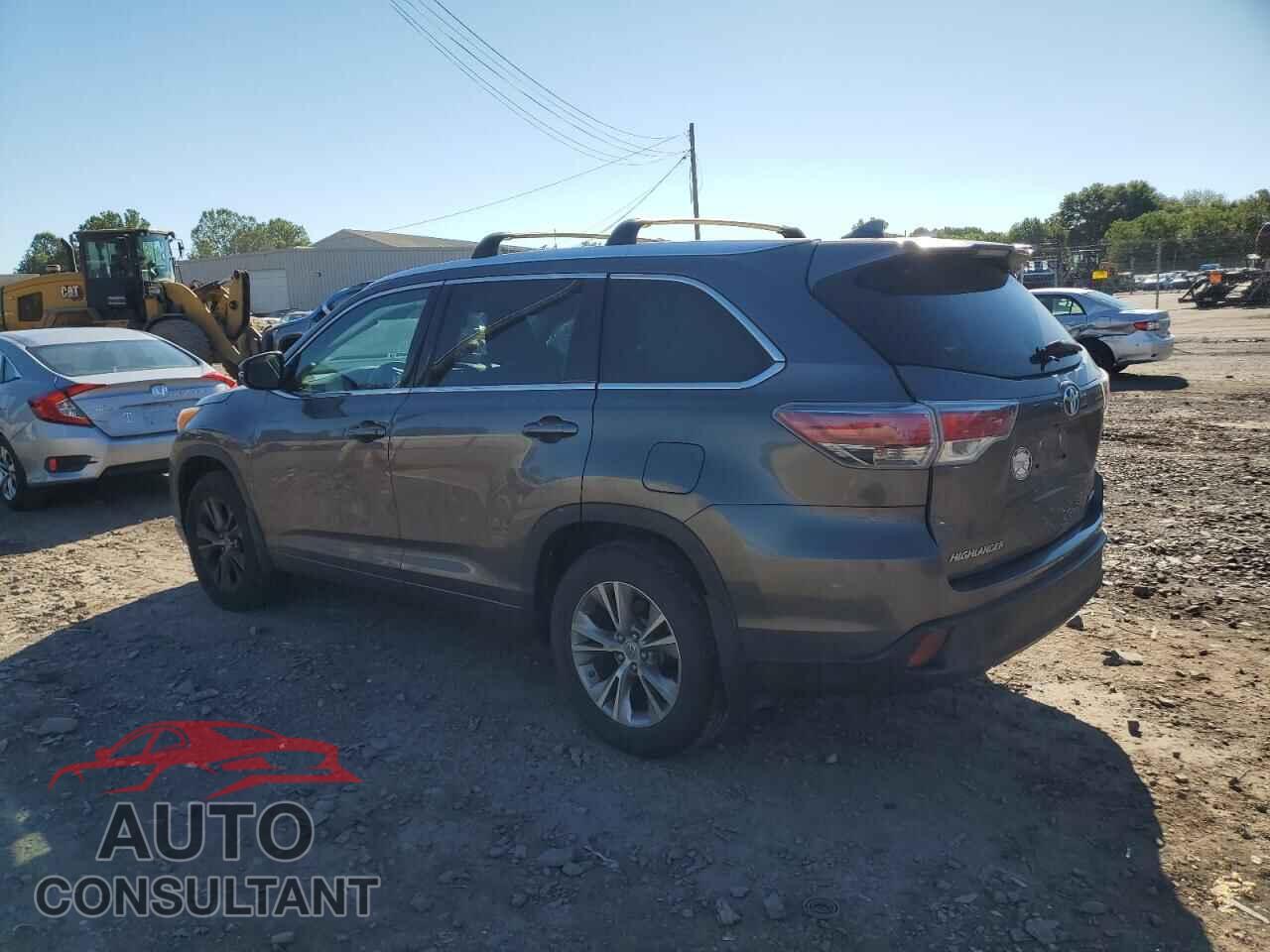 TOYOTA HIGHLANDER 2015 - 5TDJKRFH4FS169461