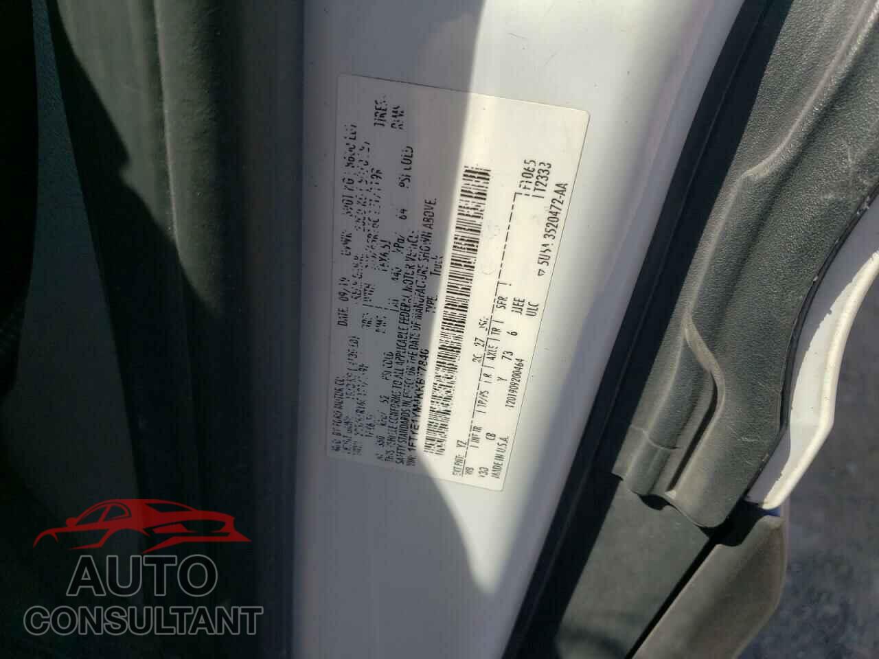 FORD TRANSIT 2019 - 1FTYE1YM4KKB77840