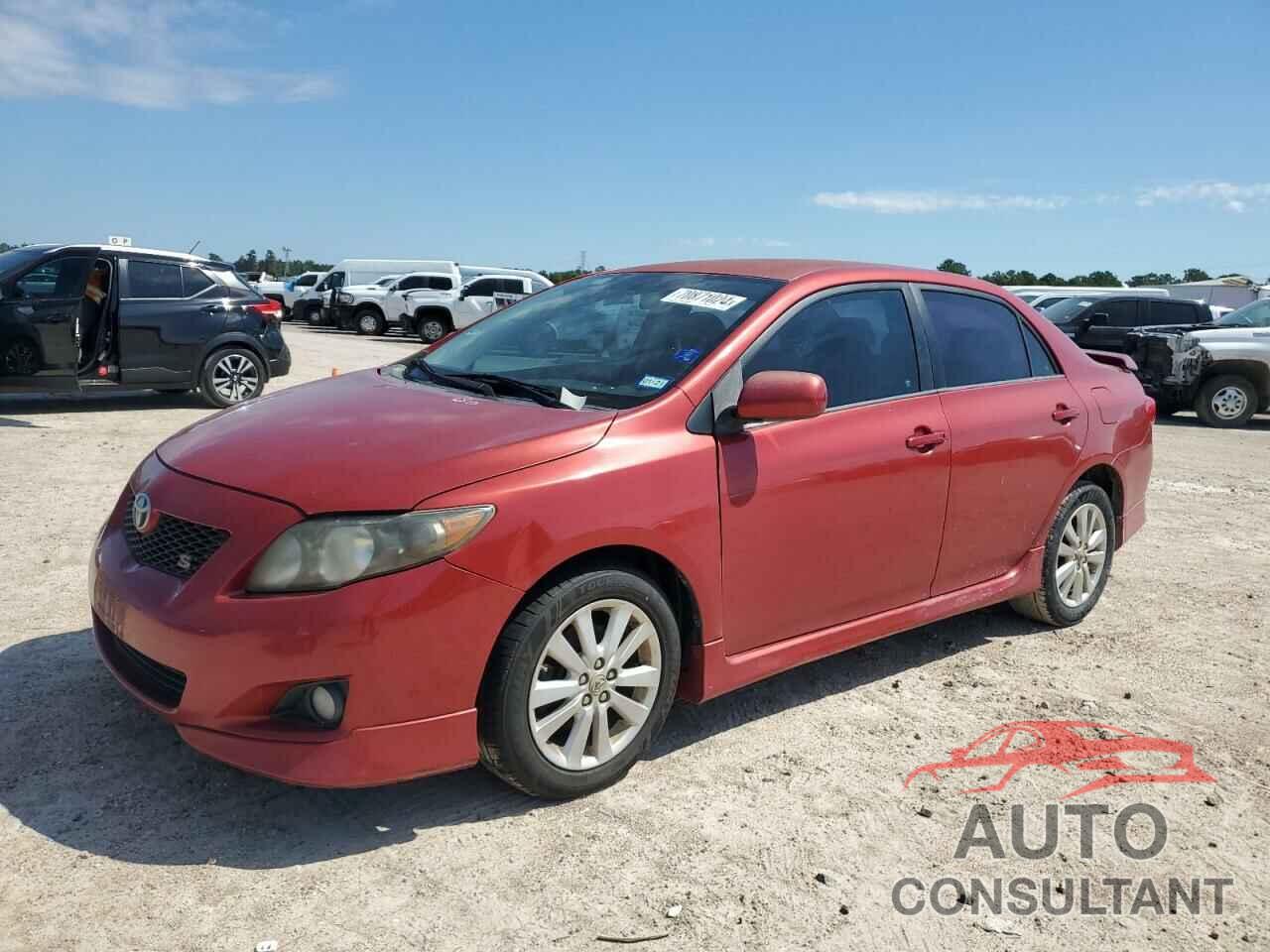 TOYOTA COROLLA 2009 - 1NXBU40E09Z154614
