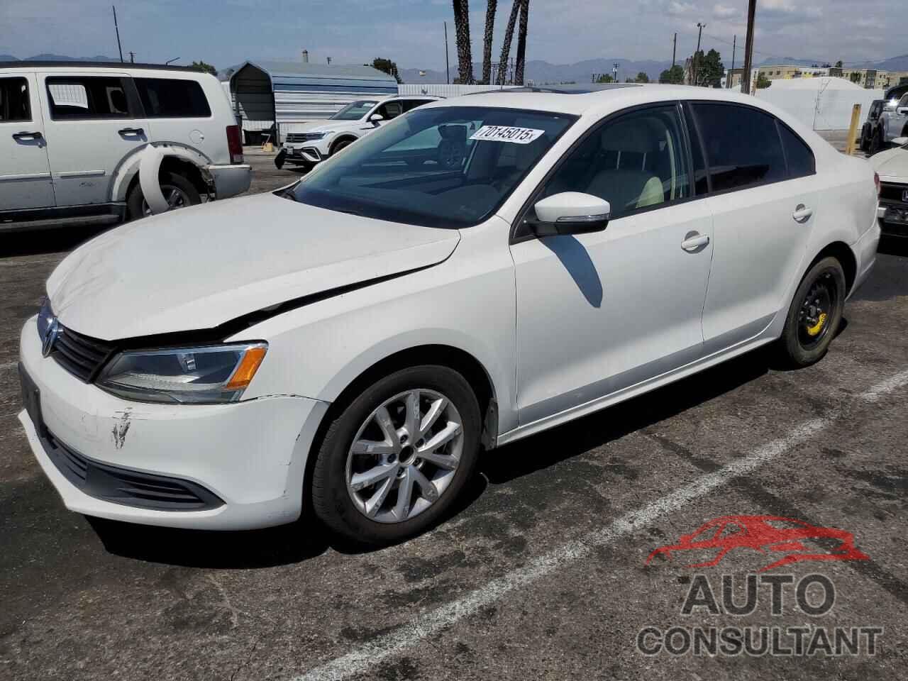 VOLKSWAGEN JETTA 2012 - 3VWDP7AJXCM307168