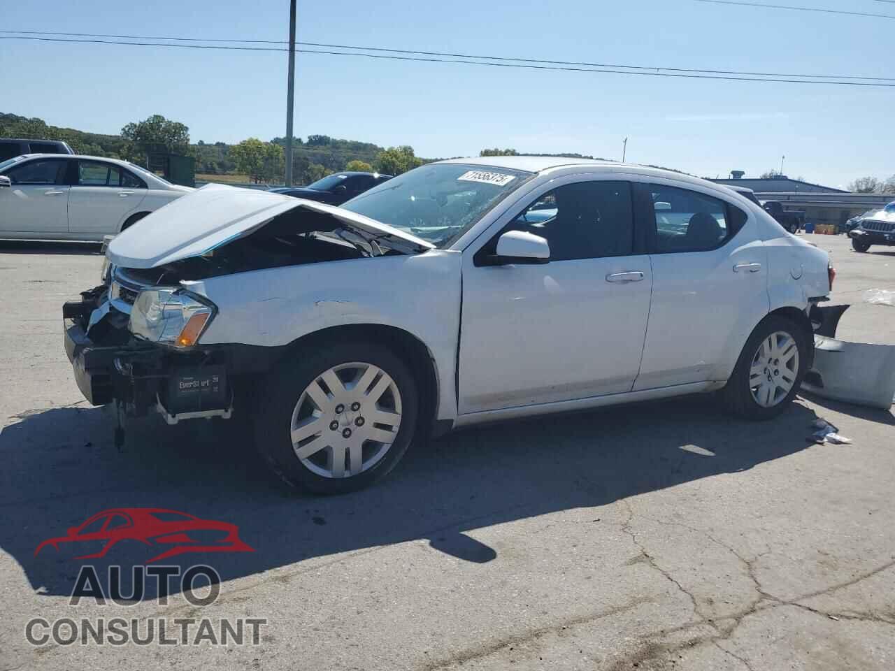 DODGE AVENGER 2012 - 1C3CDZABXCN110166