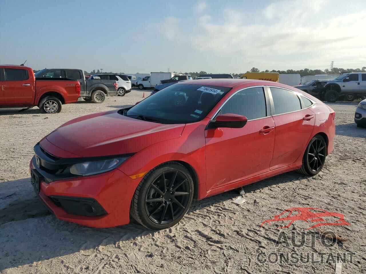 HONDA CIVIC 2019 - 2HGFC2F81KH567506