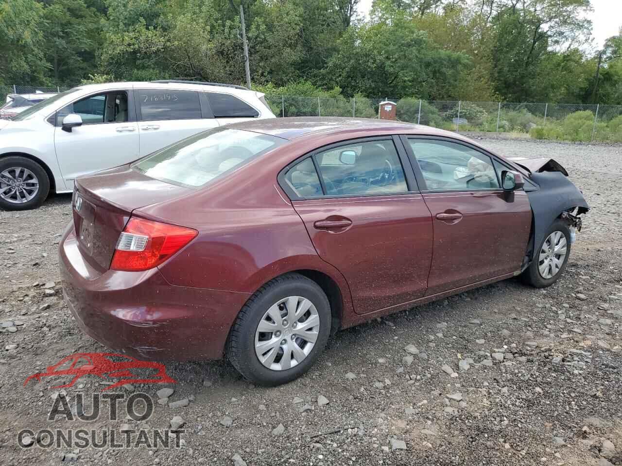 HONDA CIVIC 2012 - 2HGFB2F51CH540803