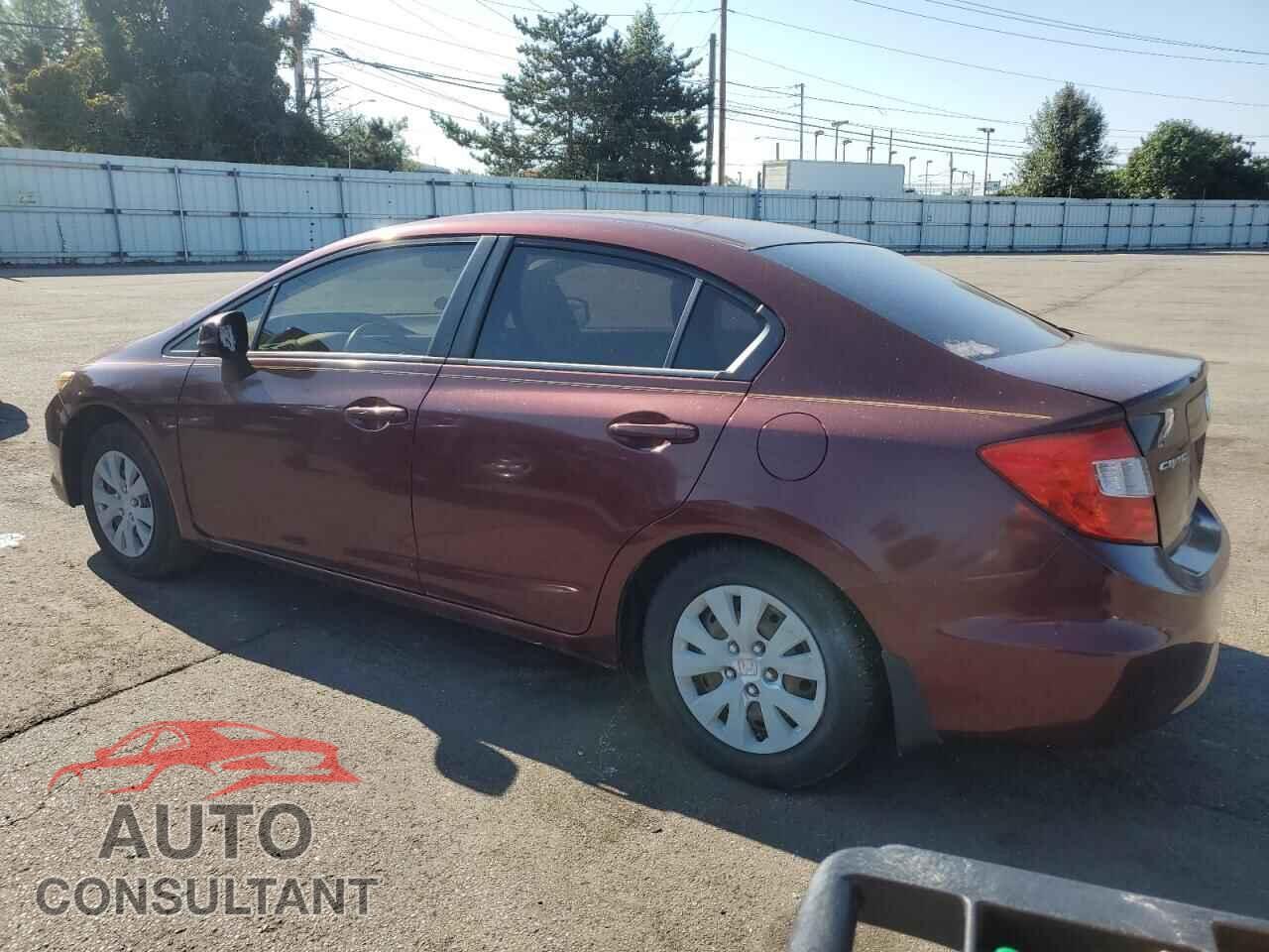 HONDA CIVIC 2012 - JHMFB2F52CS003590