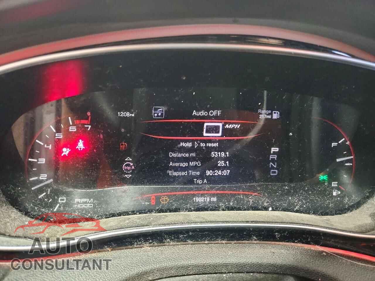 DODGE DART 2016 - 1C3CDFCB5GD592228