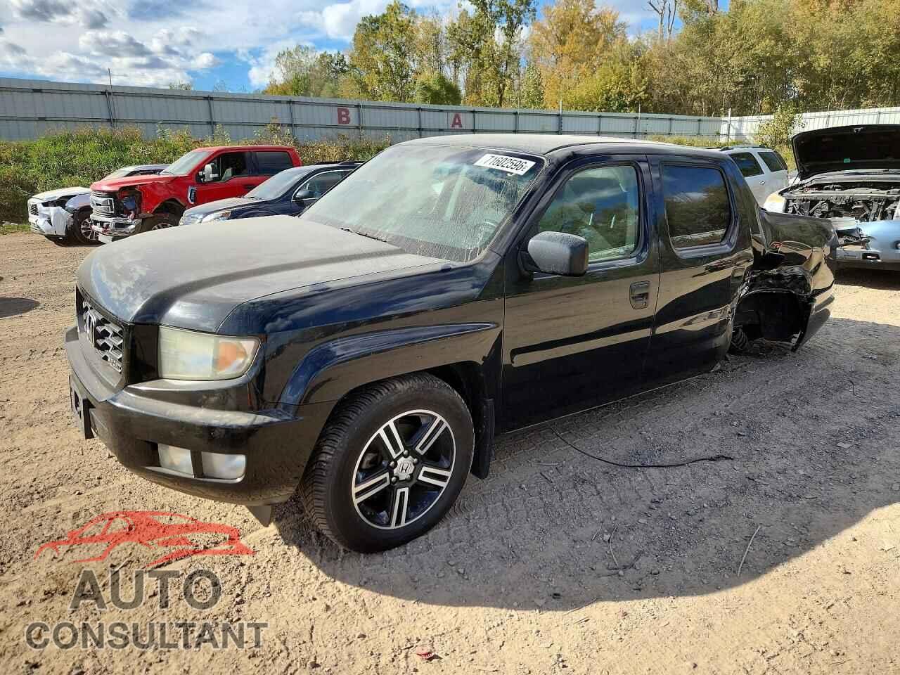 HONDA RIDGELINE 2012 - 5FPYK1F73CB002037