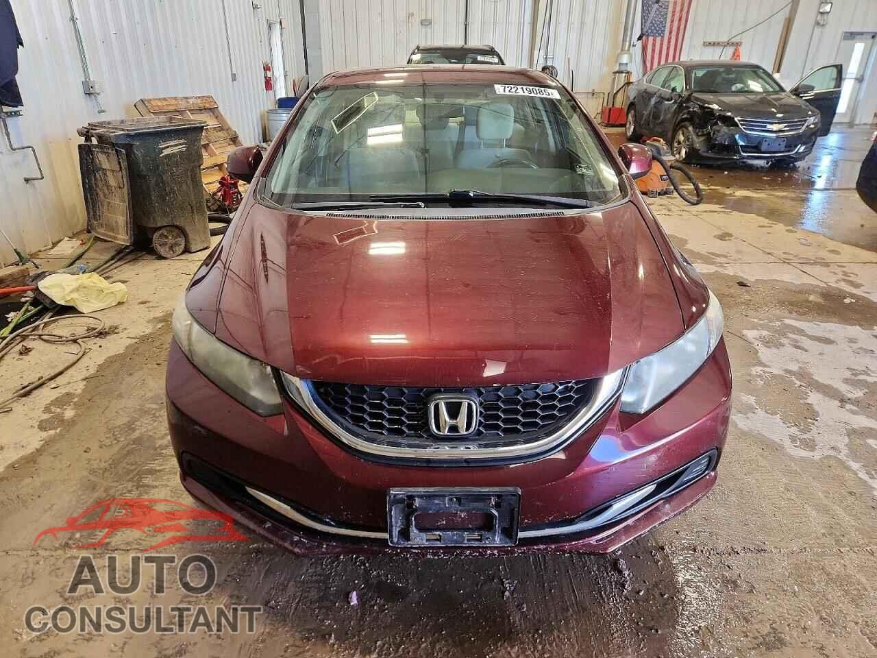 HONDA CIVIC 2013 - 19XFB2F54DE011566