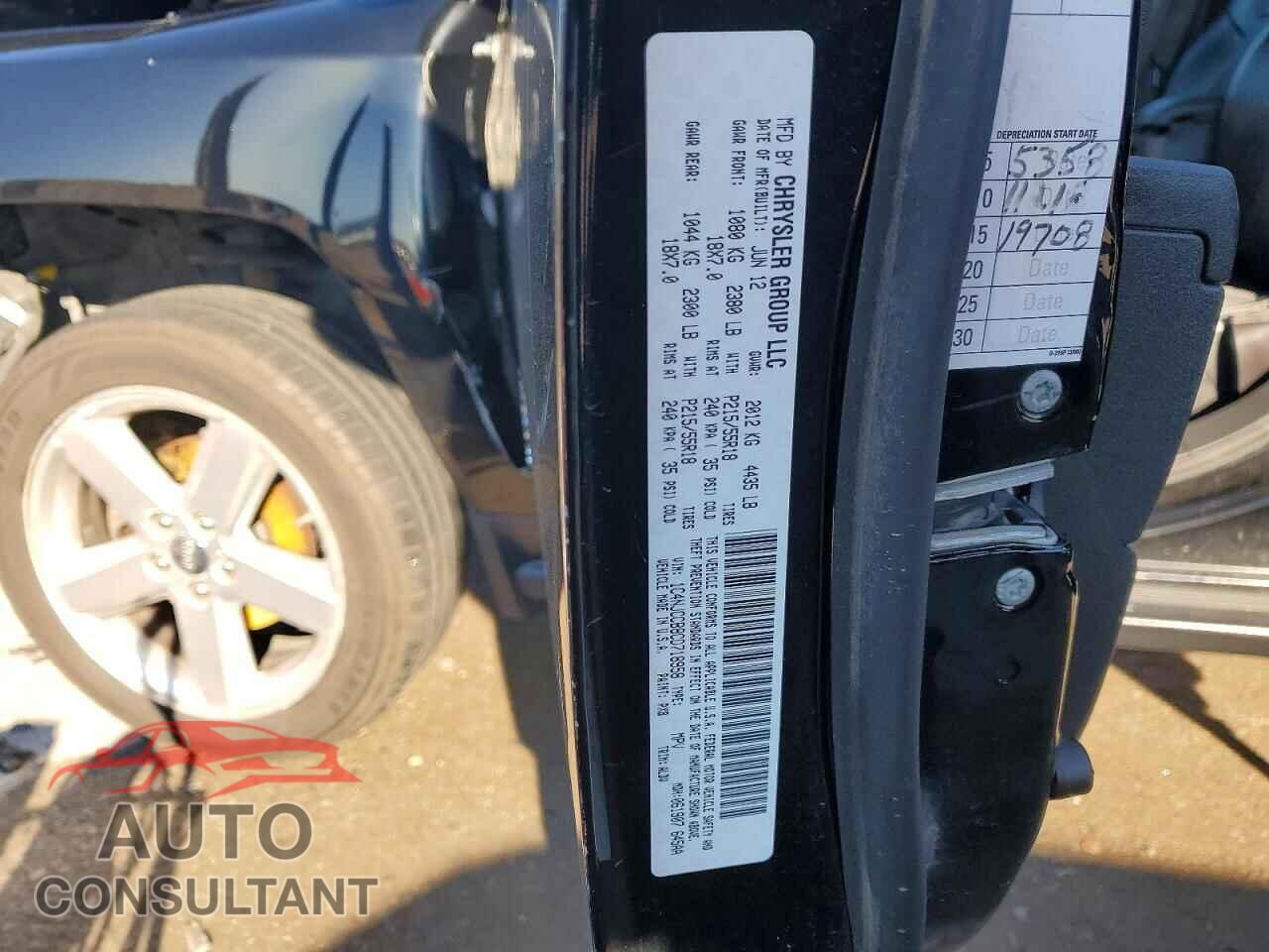 JEEP COMPASS 2012 - 1C4NJCCB8CD718958