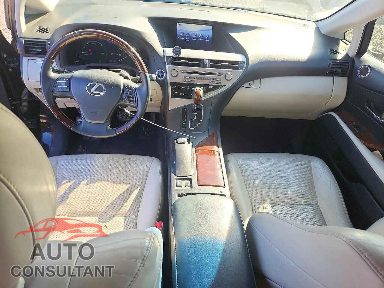 LEXUS RX450 2012 - JTJBC1BA5C2429202