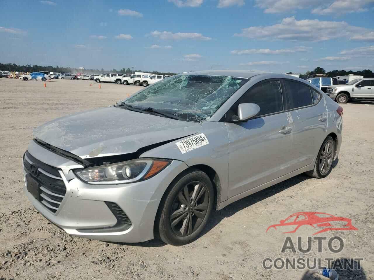 HYUNDAI ELANTRA 2017 - 5NPD84LFXHH188798