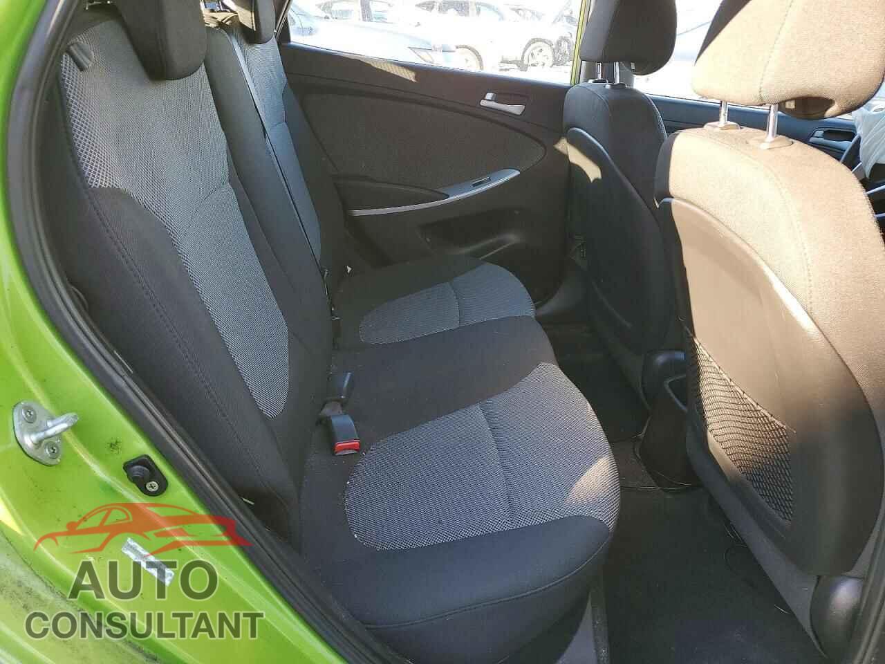 HYUNDAI ACCENT 2012 - KMHCT5AE8CU014992