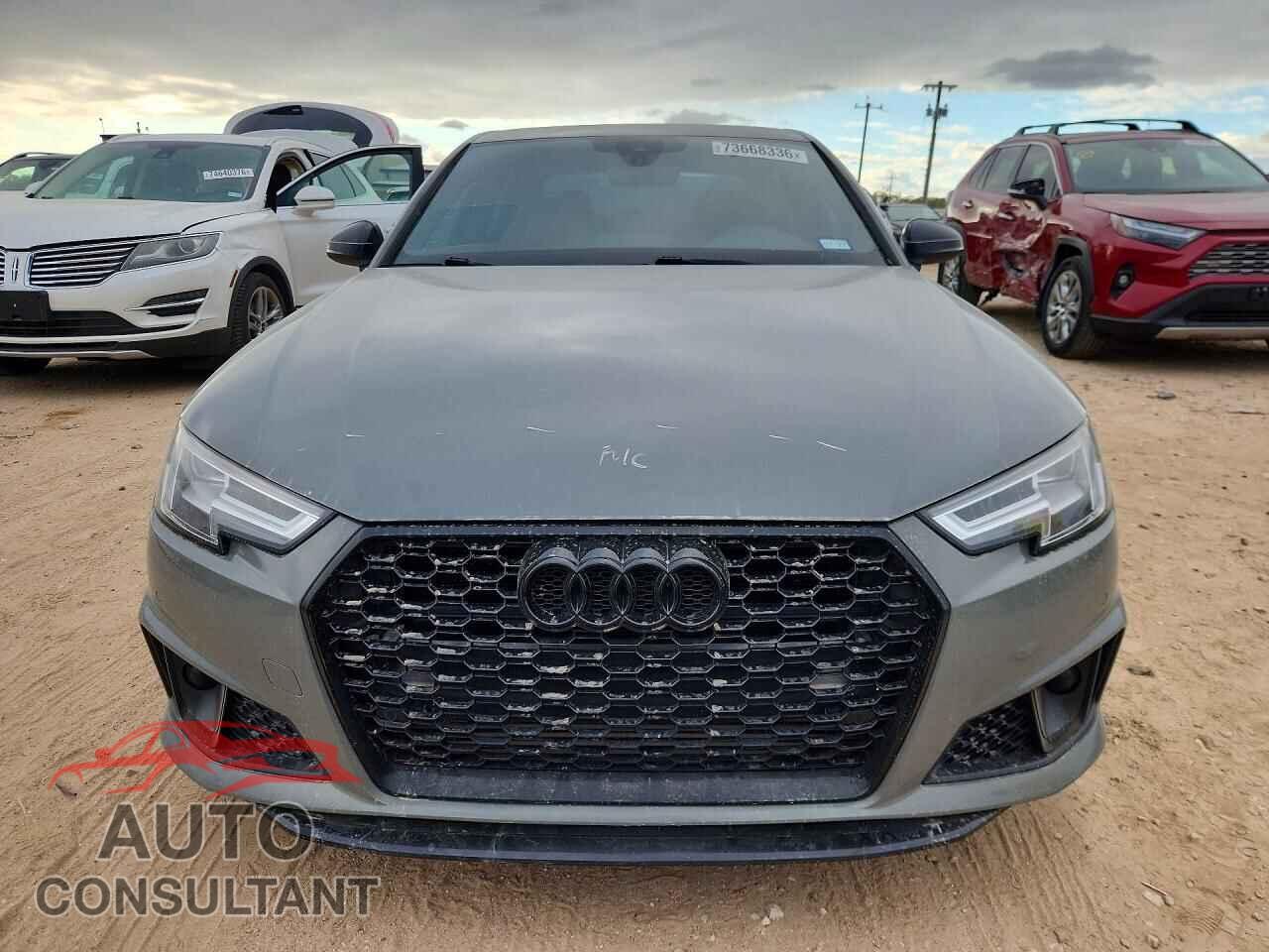 AUDI S4/RS4 2019 - WAUB4AF47KA026666