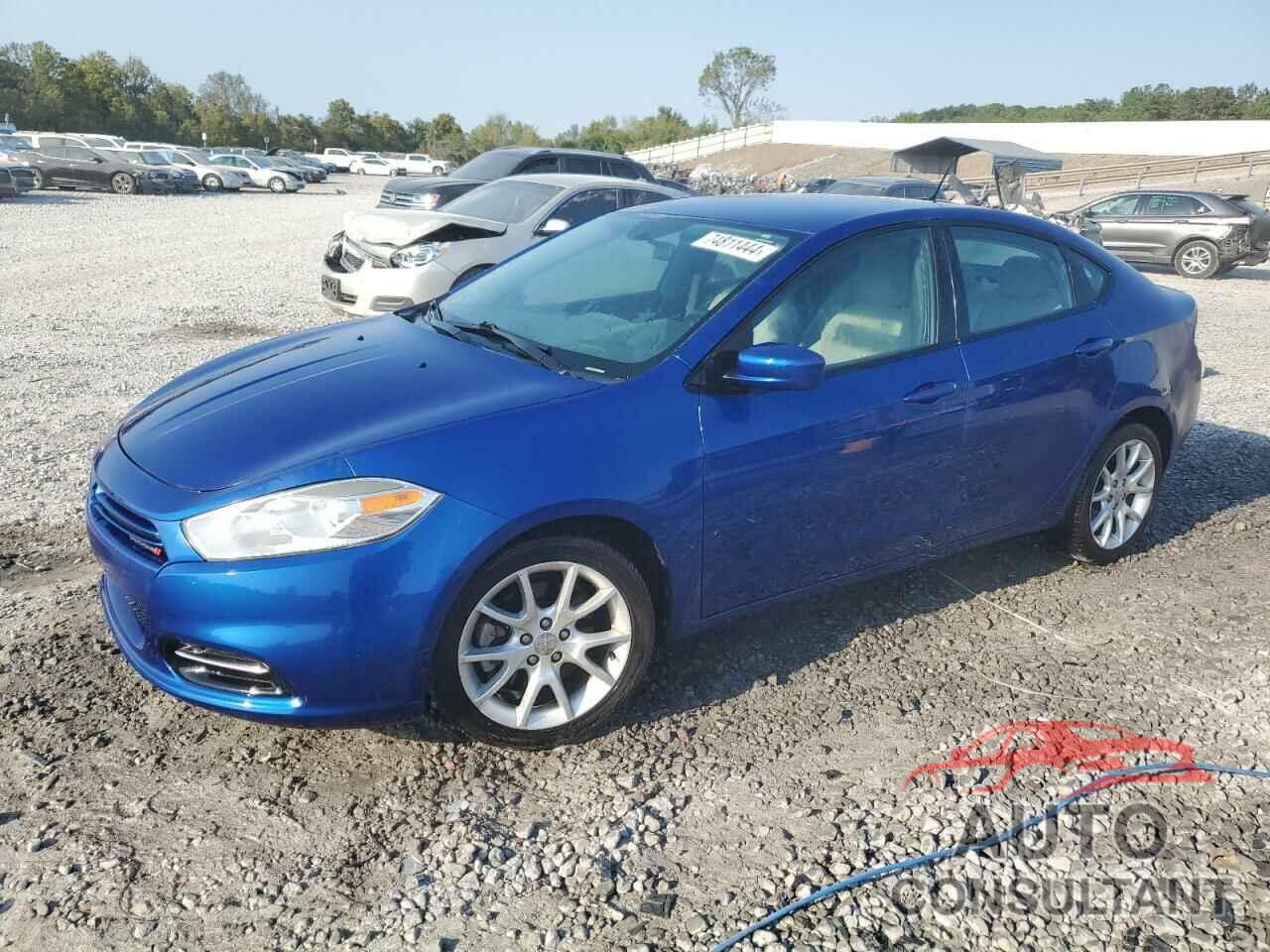 DODGE DART 2013 - 1C3CDFBA3DD104253