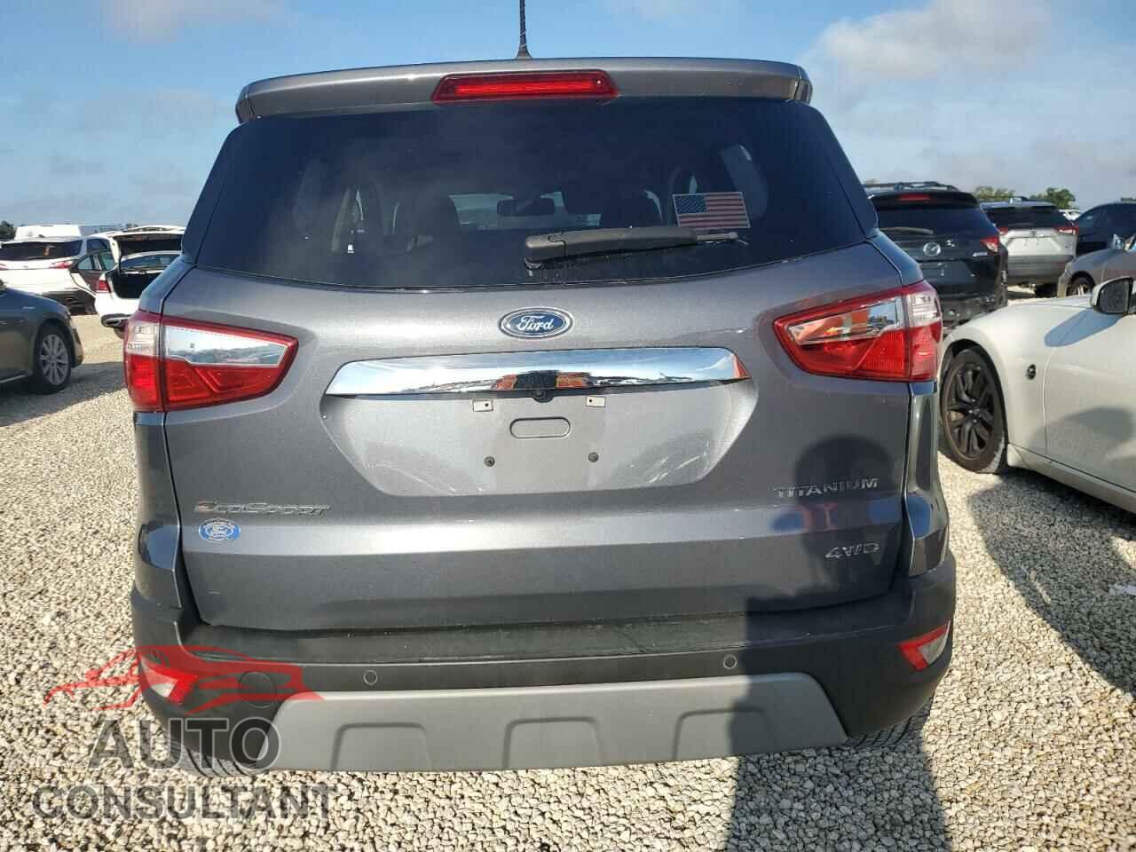 FORD ECOSPORT 2019 - MAJ6S3KL7KC310912