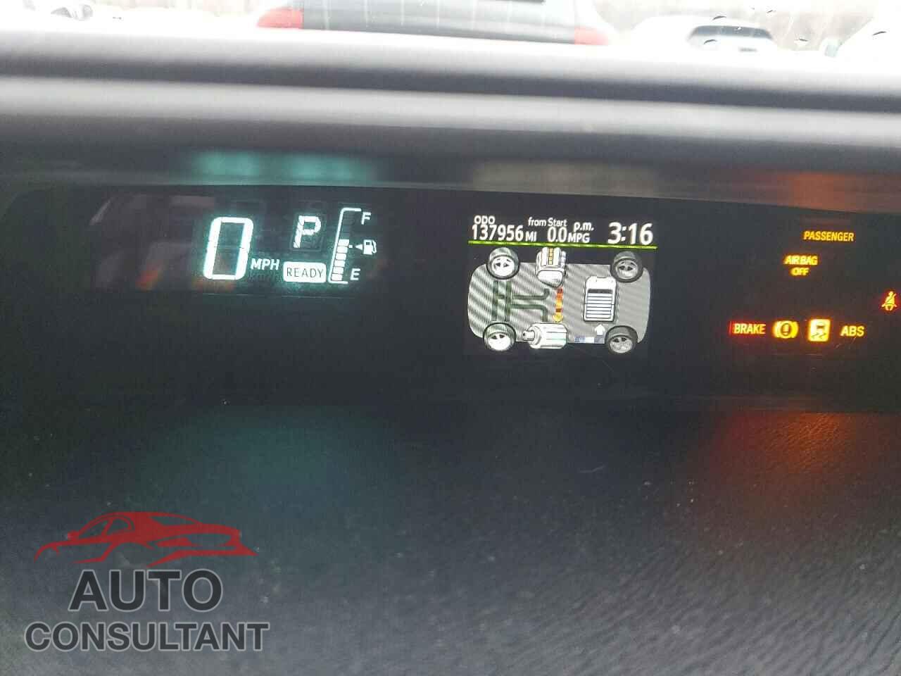 TOYOTA PRIUS 2014 - JTDKDTB37E1069601