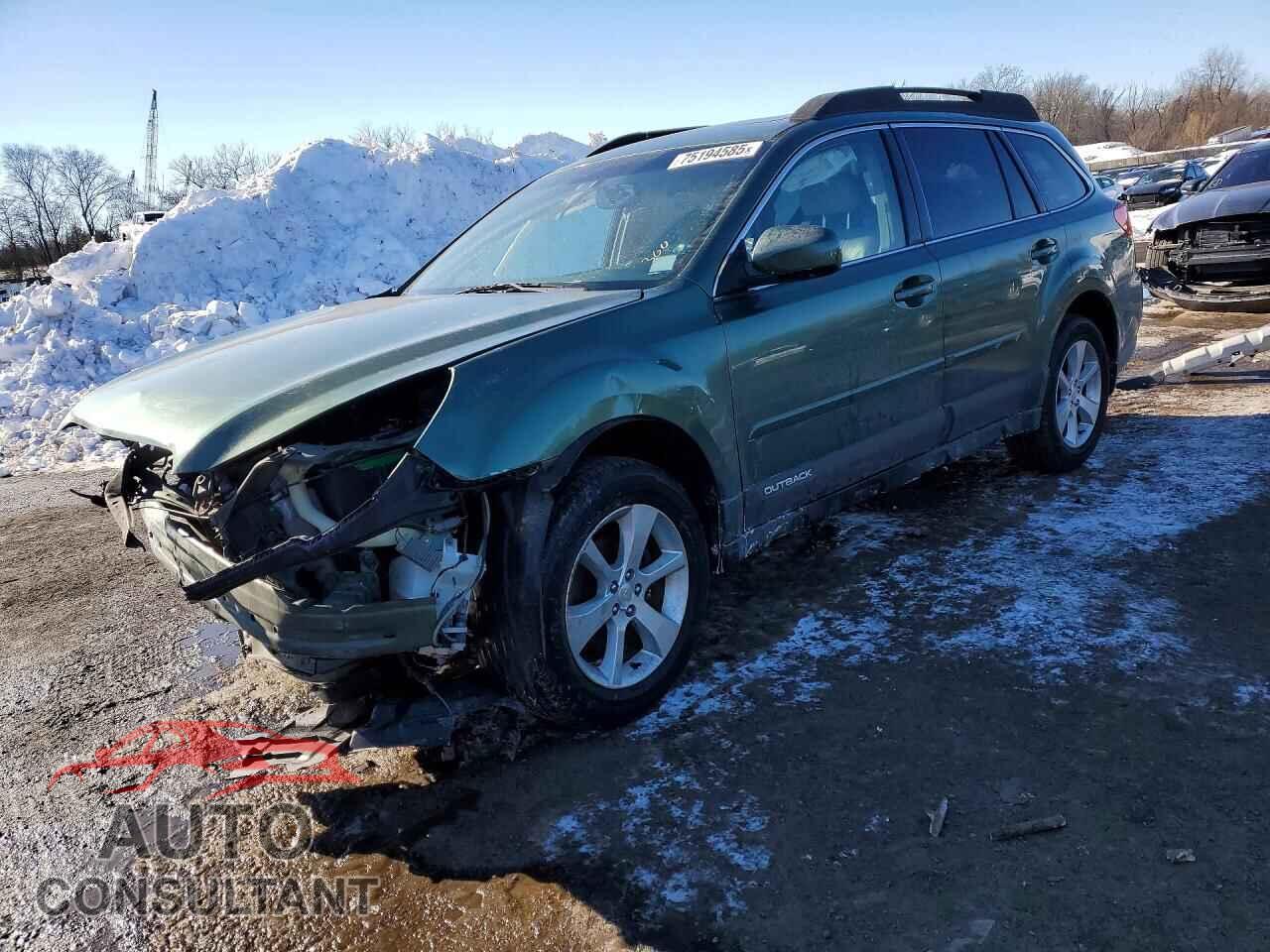 SUBARU OUTBACK 2014 - 4S4BRBLCXE3294248