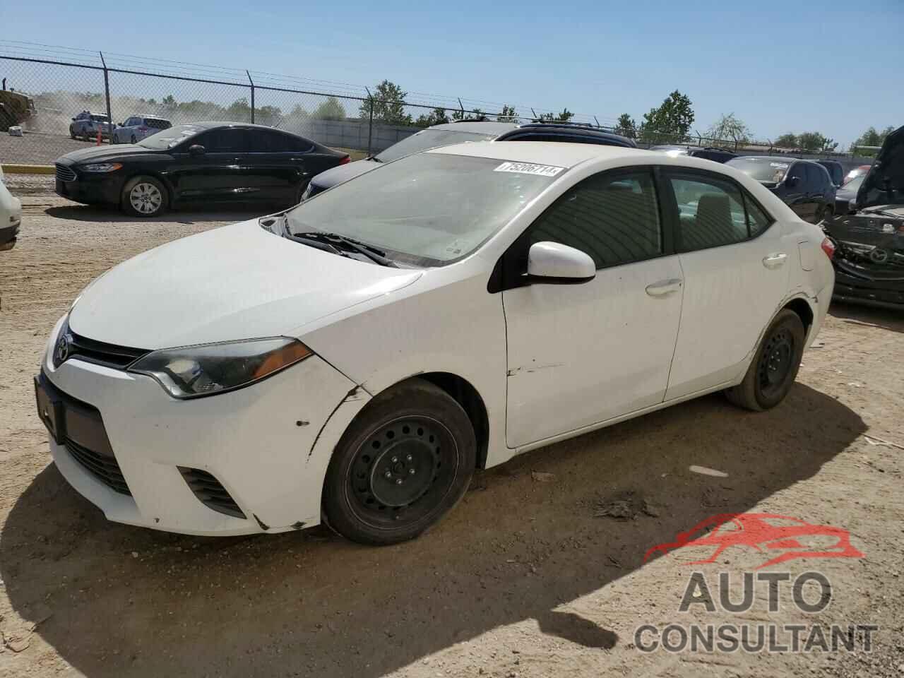 TOYOTA COROLLA 2016 - 2T1BURHE0GC619392