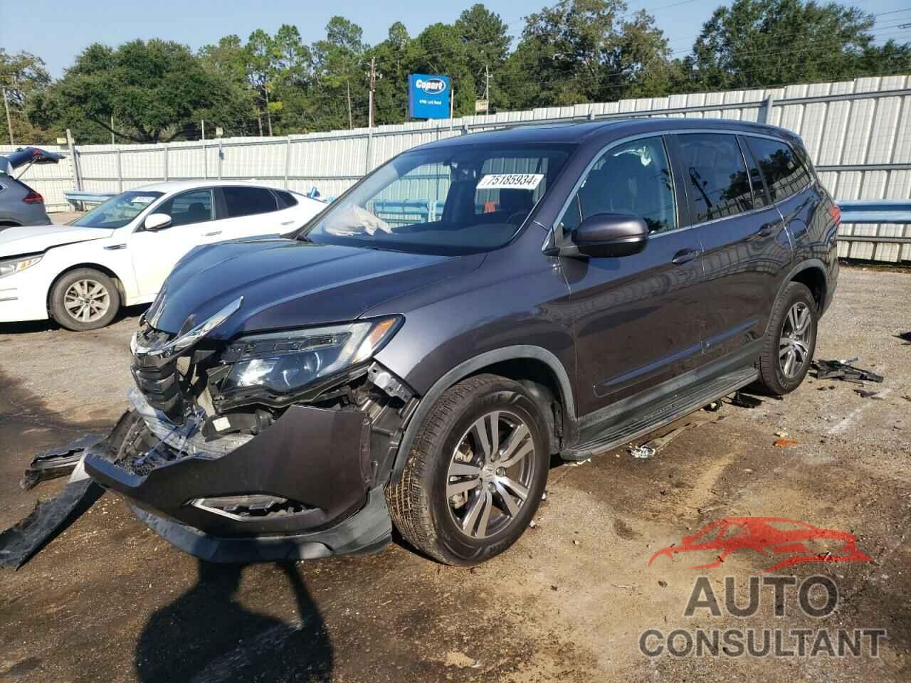 HONDA PILOT 2017 - 5FNYF5H71HB016866