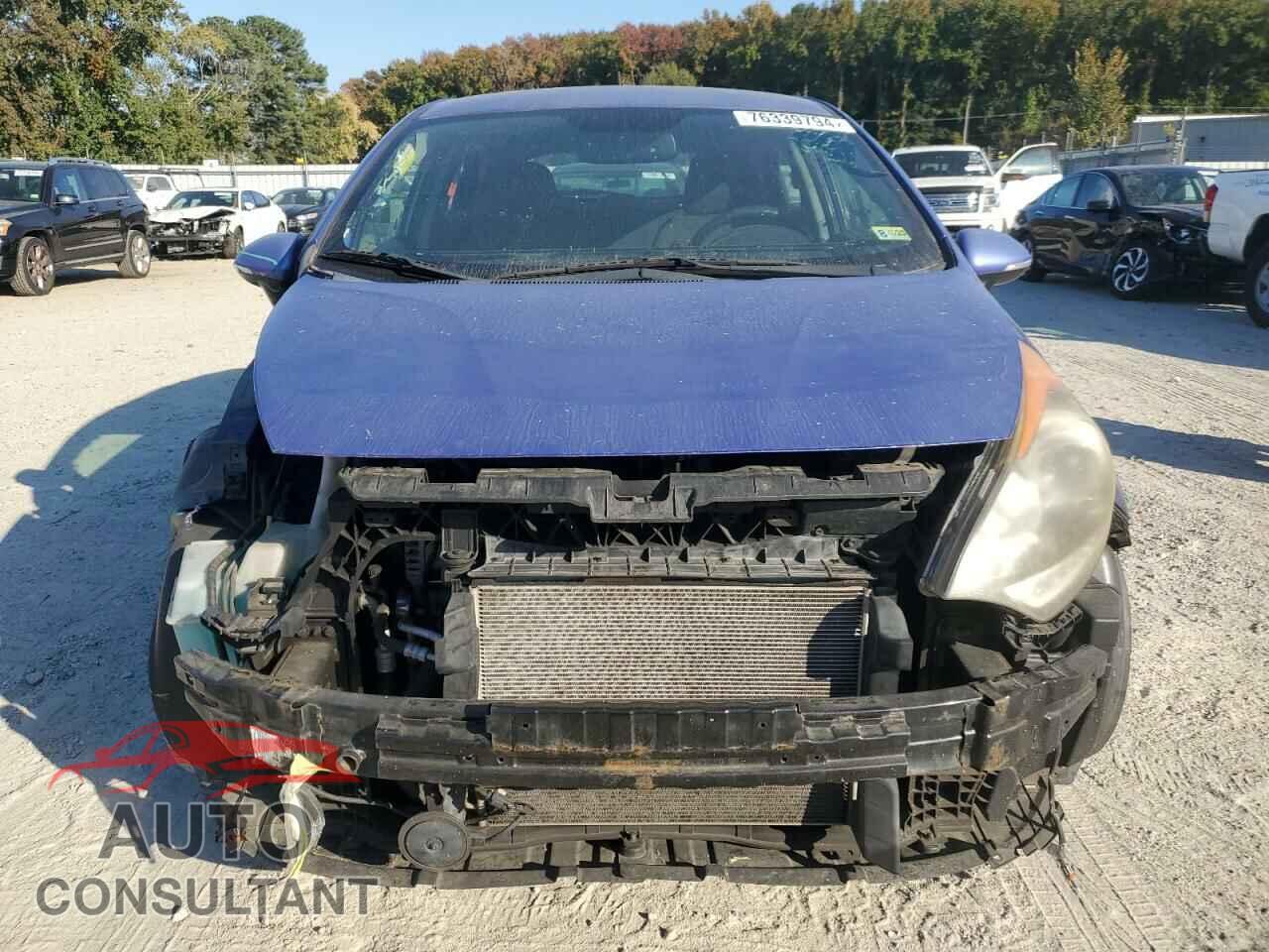 KIA RIO 2012 - KNADN5A37C6060042