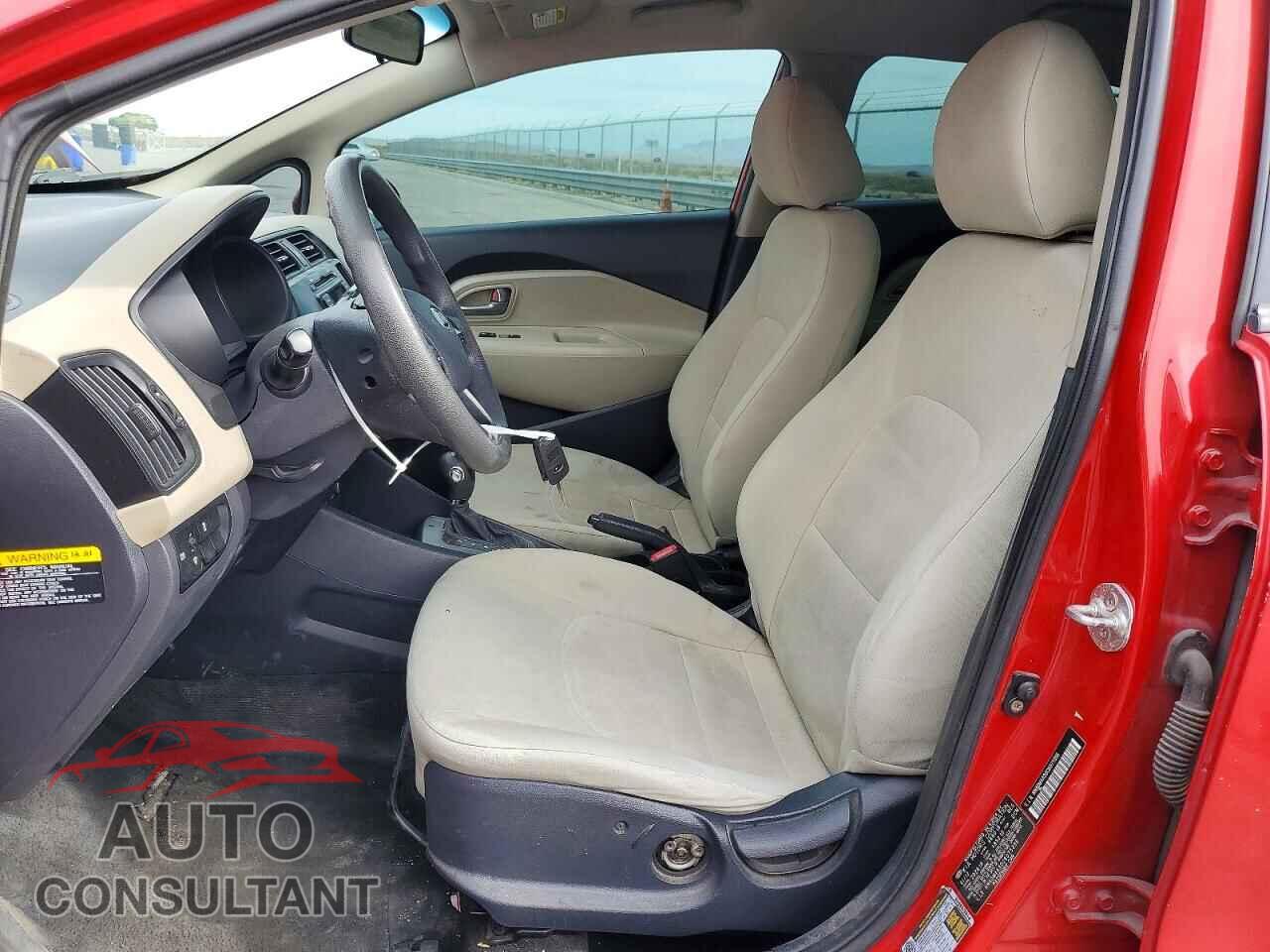 KIA RIO 2012 - KNADM4A30C6075396
