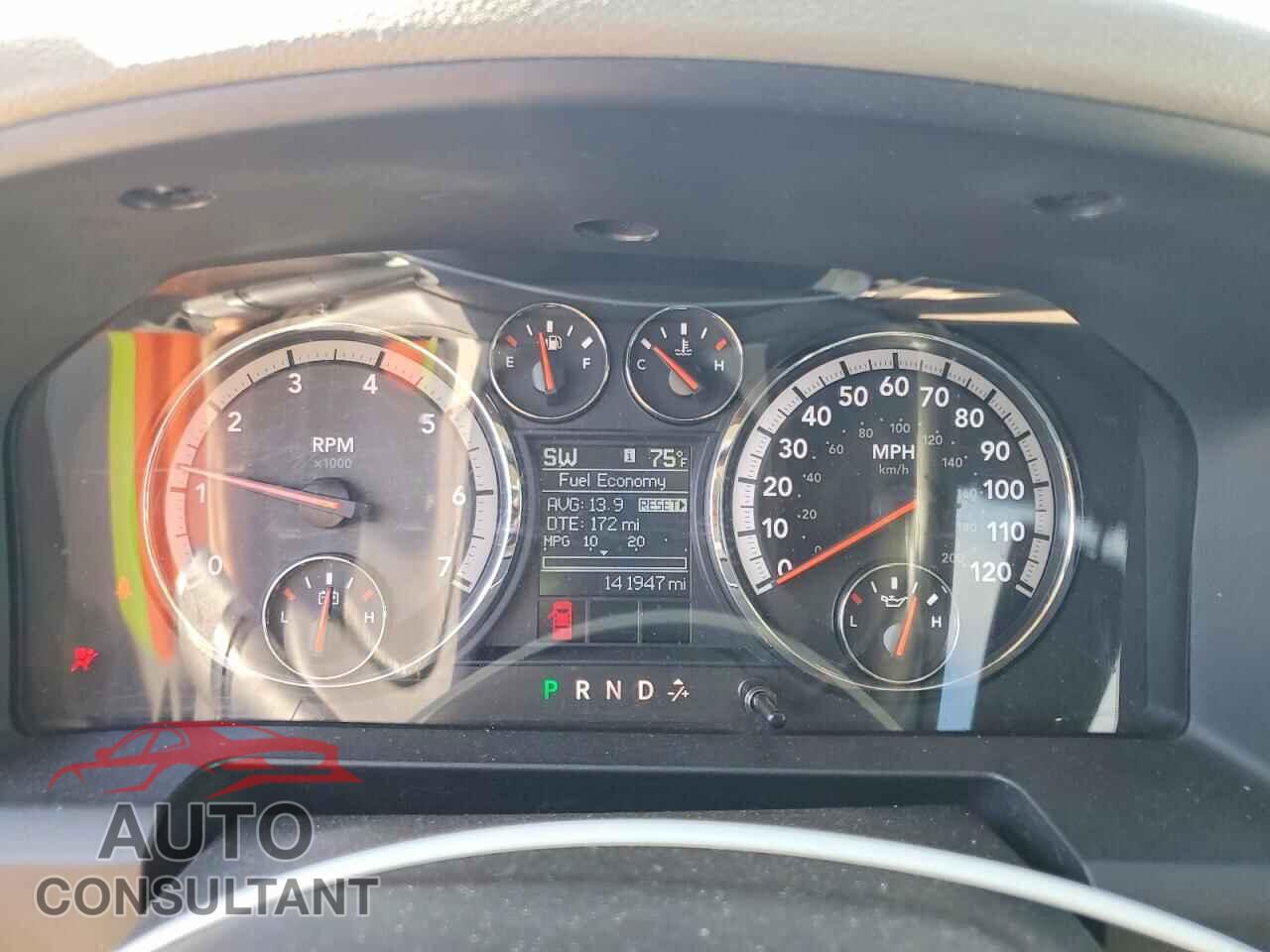 DODGE RAM 1500 2011 - 1D7RV1CTXBS644512