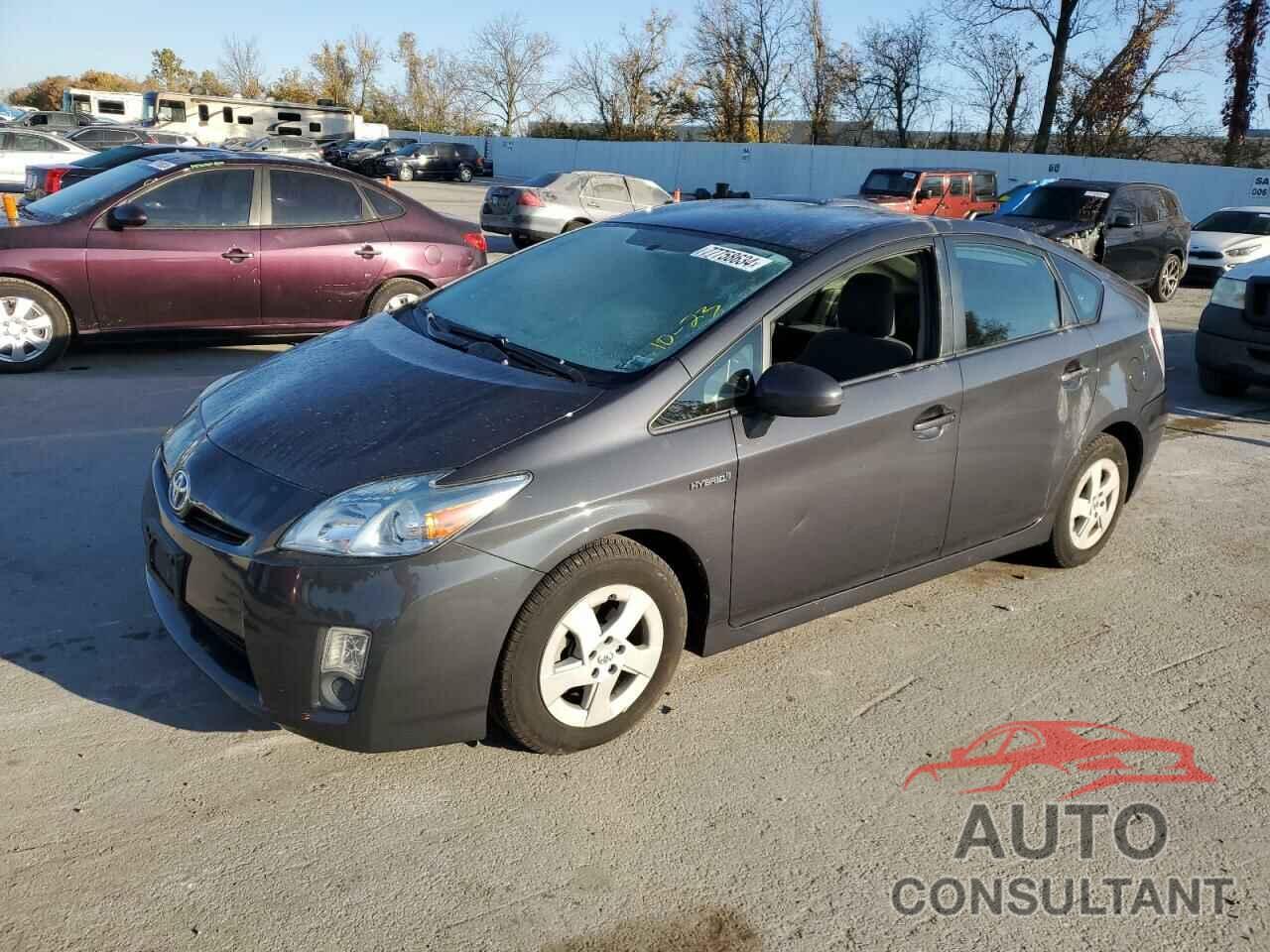 TOYOTA PRIUS 2010 - JTDKN3DUXA0124366