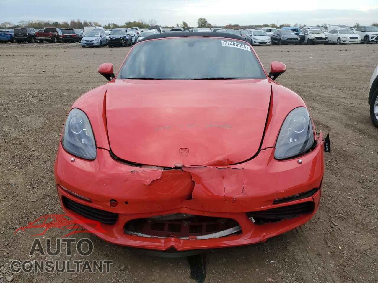 PORSCHE BOXSTER 2017 - WP0CB2A82HS240853