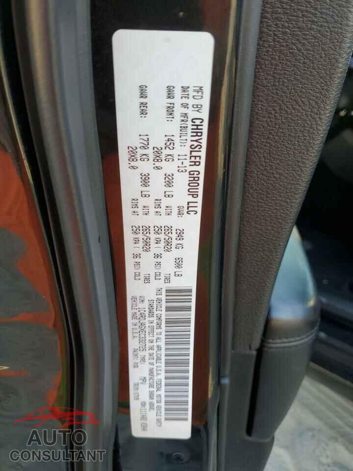 DODGE DURANGO 2014 - 1C4RDJAGXEC332725