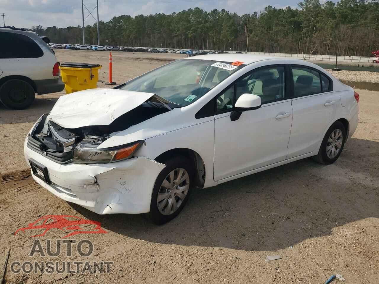HONDA CIVIC 2012 - 2HGFB2F52CH326452