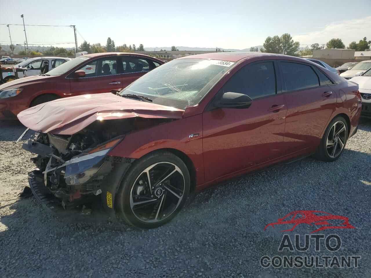 HYUNDAI ELANTRA 2023 - KMHLR4AF9PU584166