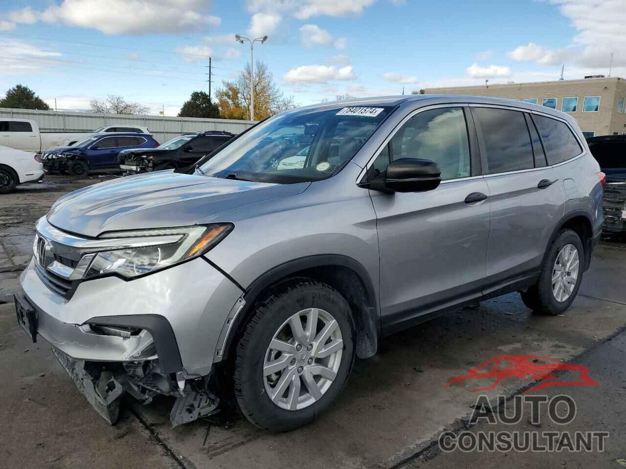 HONDA PILOT 2019 - 5FNYF6H1XKB079327