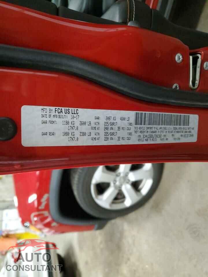 JEEP COMPASS 2018 - 3C4NJDBB9JT202302