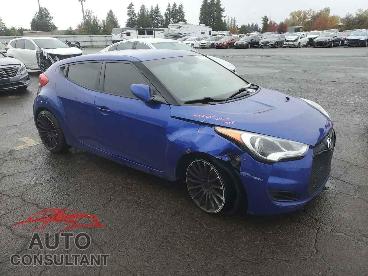 HYUNDAI VELOSTER 2012 - KMHTC6AD4CU049770