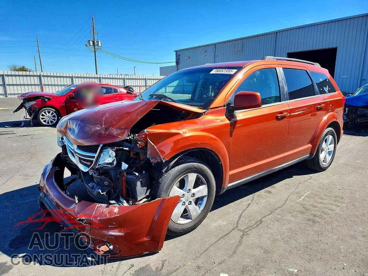 DODGE JOURNEY 2012 - 3C4PDCBG5CT358572