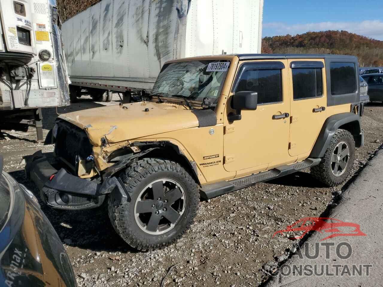 JEEP WRANGLER 2014 - 1C4BJWDGXEL228514