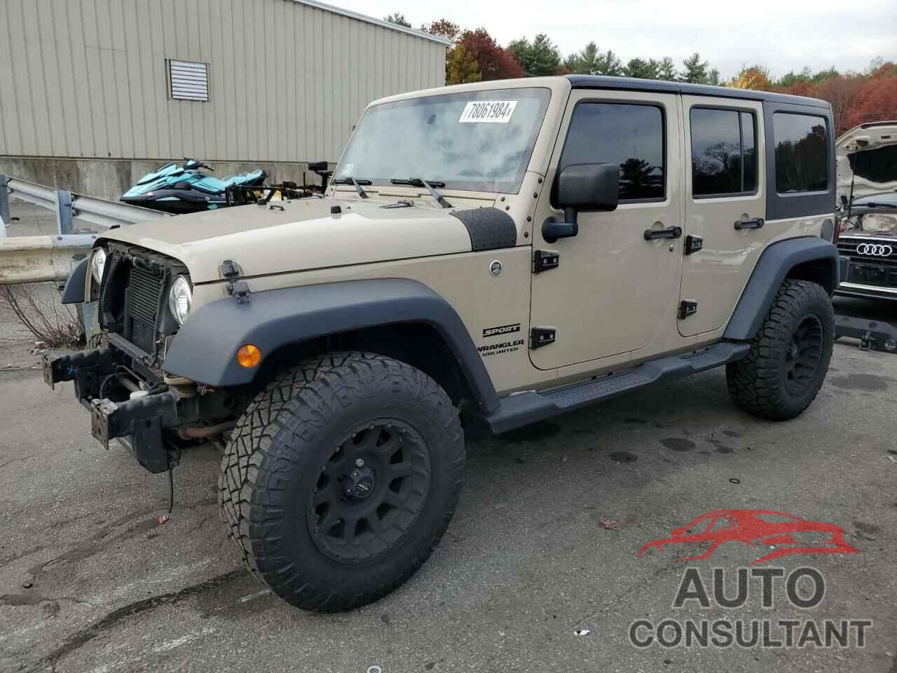 JEEP WRANGLER 2017 - 1C4BJWDG9HL710279