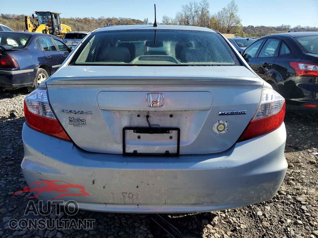 HONDA CIVIC 2012 - JHMFB4F38CS009629