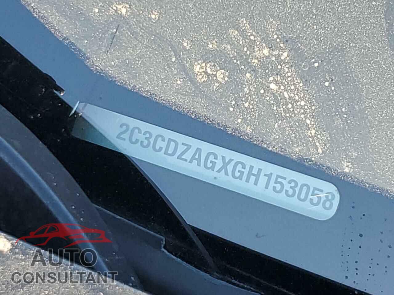DODGE CHALLENGER 2016 - 2C3CDZAGXGH153058