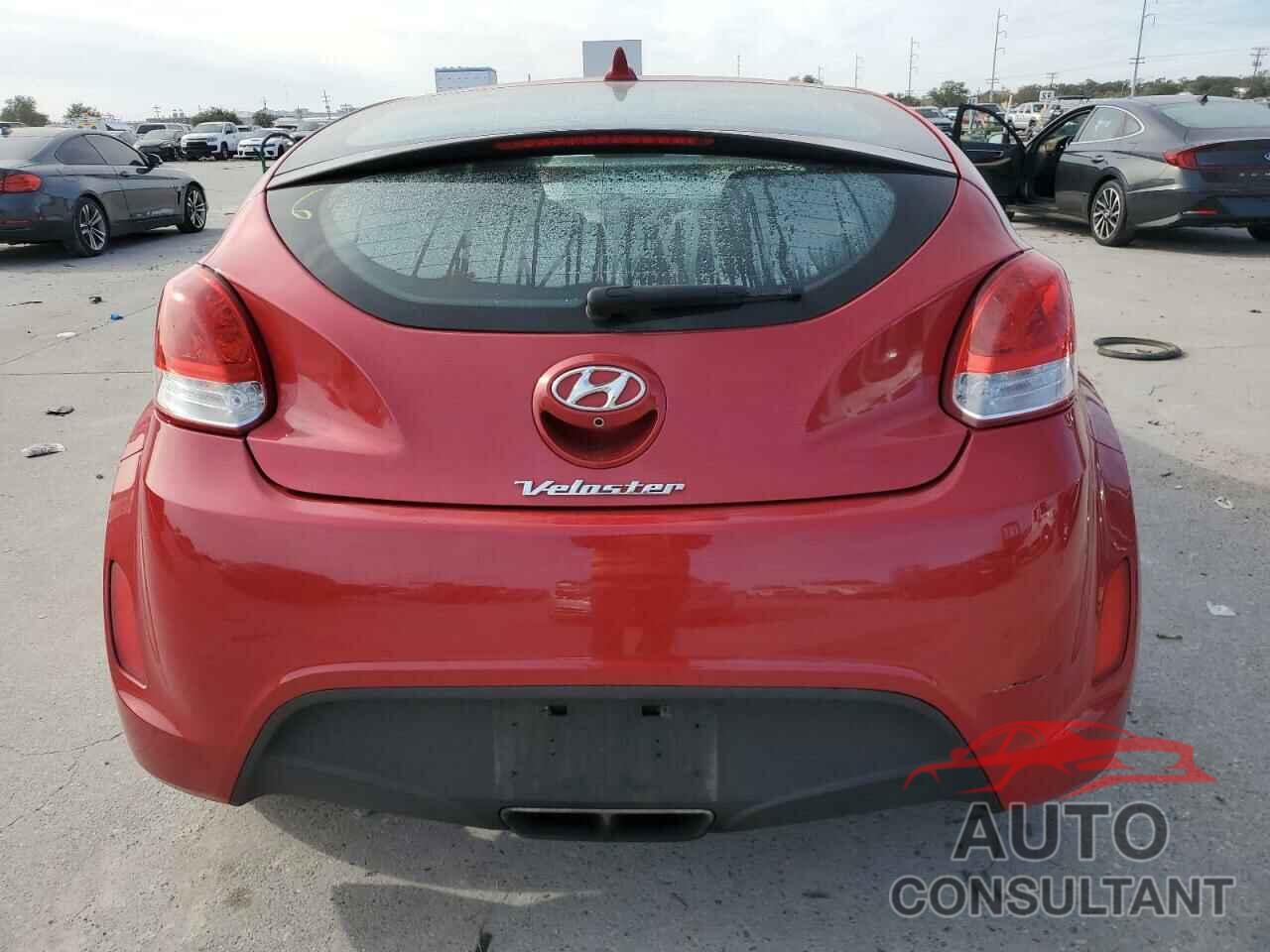 HYUNDAI VELOSTER 2017 - KMHTC6AD9HU310933