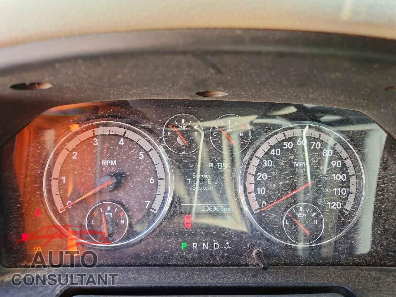 DODGE RAM 2500 2011 - 3D7TP2CTXBG557027
