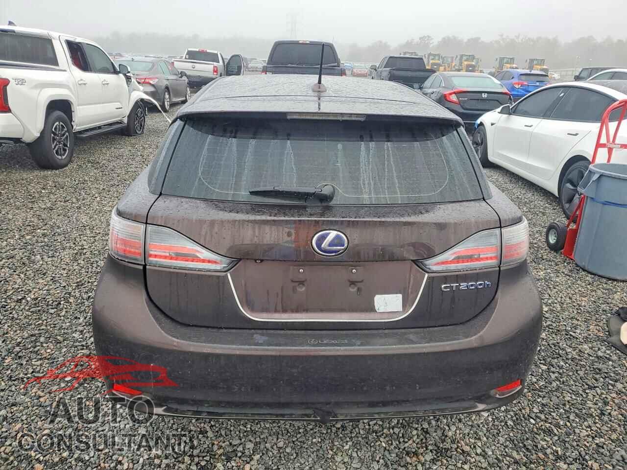 LEXUS CT 200 2012 - JTHKD5BH2C2105028
