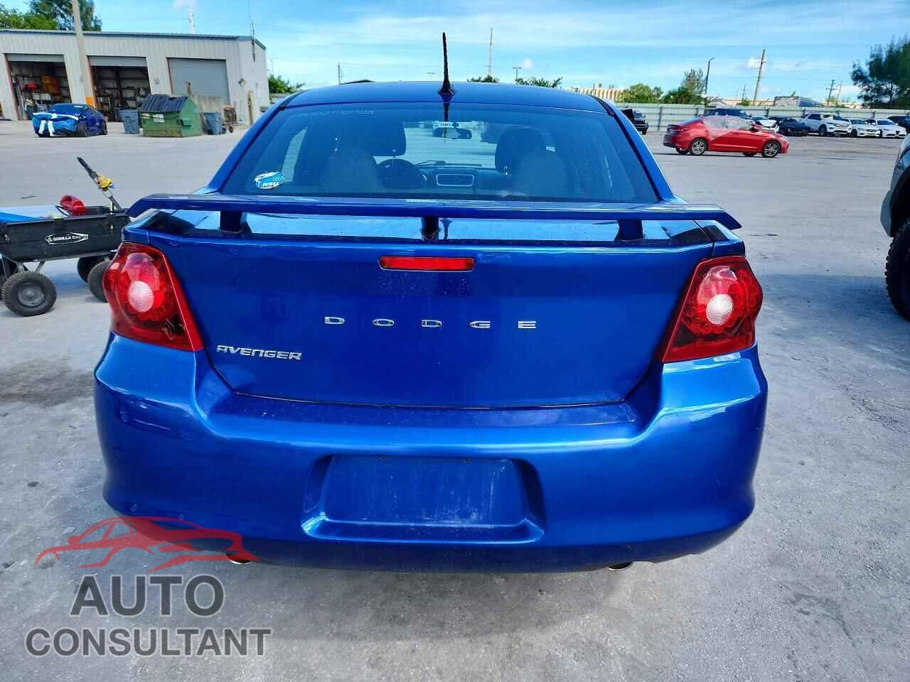 DODGE AVENGER 2013 - 1C3CDZAG4DN594137