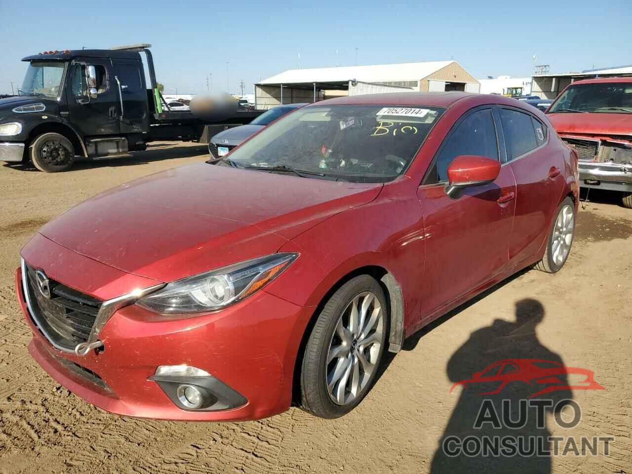 MAZDA 3 2014 - JM1BM1M37E1178349