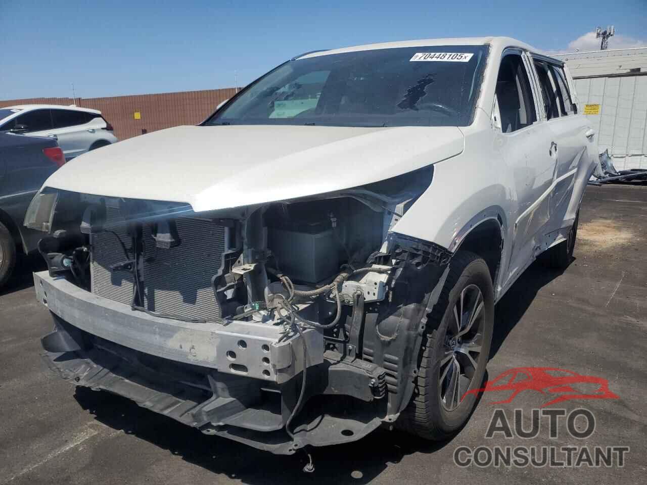 TOYOTA HIGHLANDER 2016 - 5TDKKRFH0GS152677