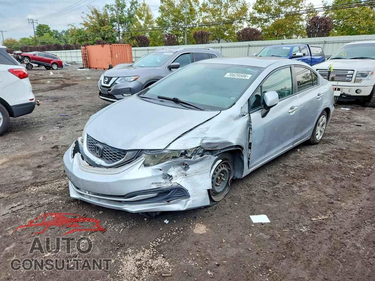 HONDA CIVIC 2013 - 2HGFB2F58DH584475