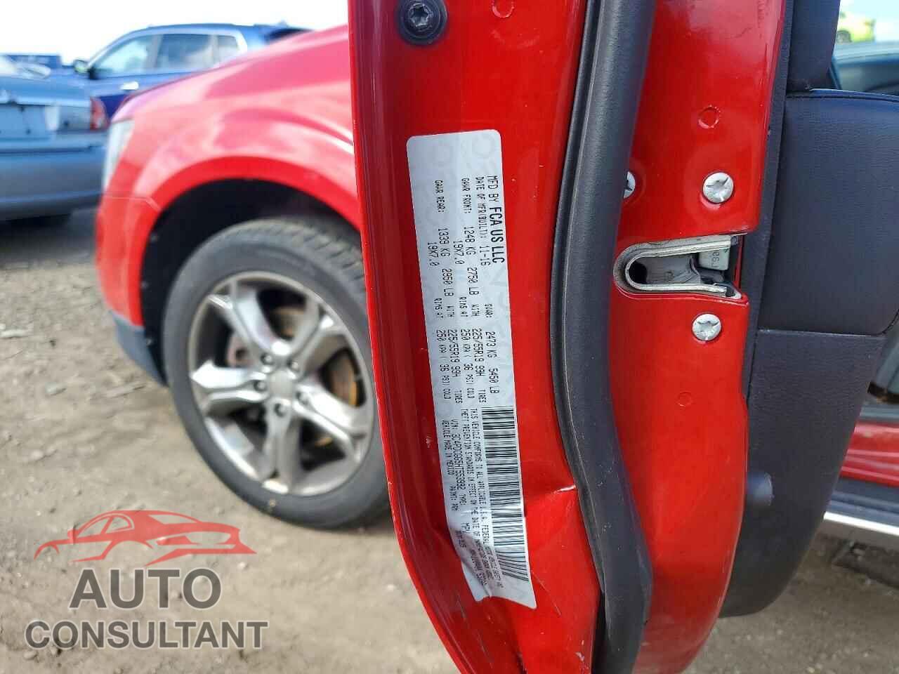 DODGE JOURNEY 2017 - 3C4PDCGG5HT553992